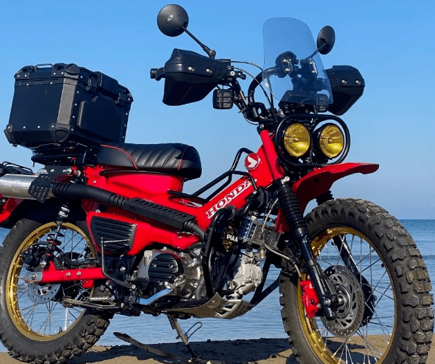 本田ct125大眼睛改装车鉴赏.