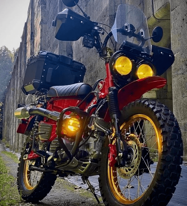 本田ct125大眼睛改装车鉴赏.