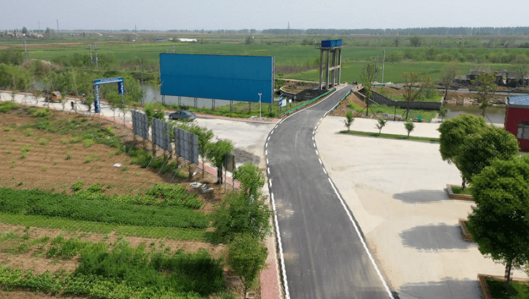 天鹅镇_路面_农村