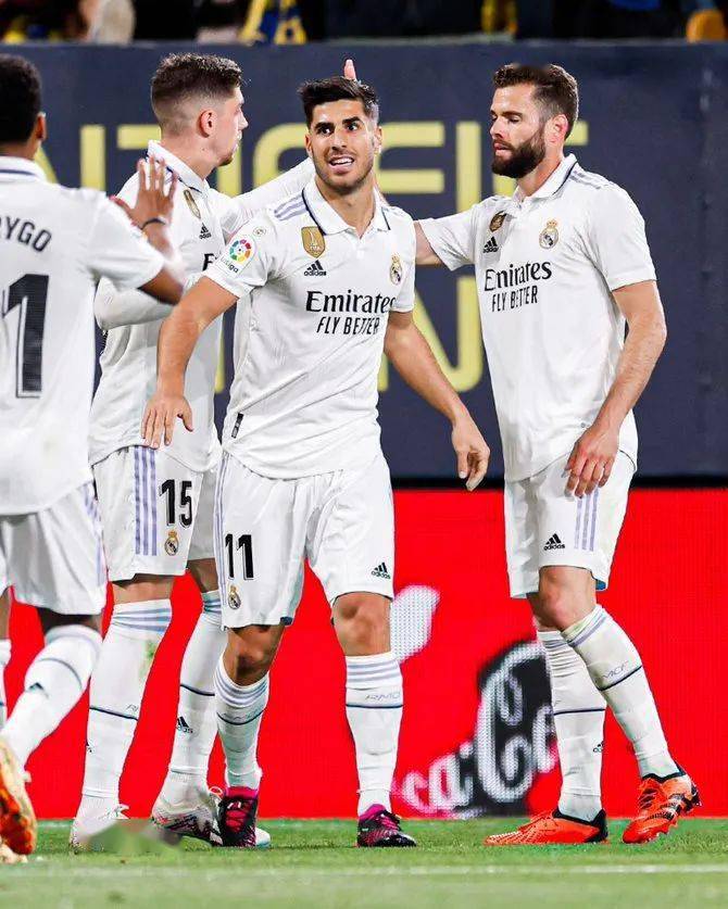 纳乔世界波,阿笑连场破门,客场全取三分_阿森西奥_罗德里戈_本泽马