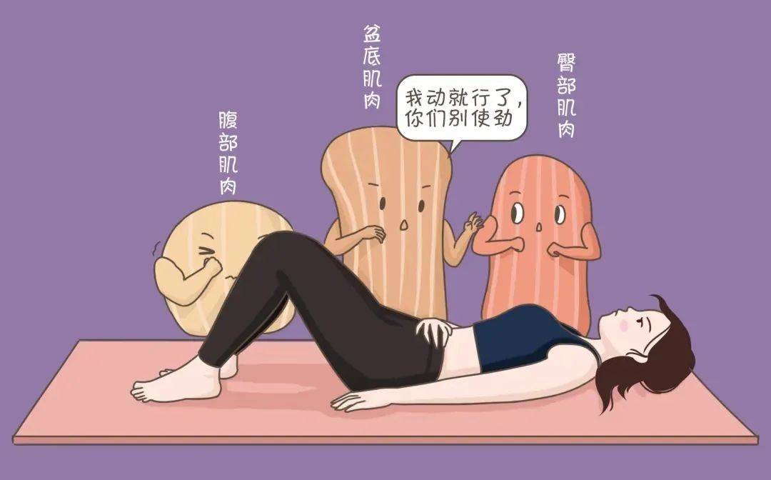 盆底康复 为何90%女生练盆底肌无效?真相竟然是…_锻炼_腹部_肌肉