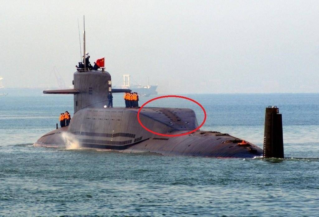 094核潜艇龟背上的凸起,究竟是什么?