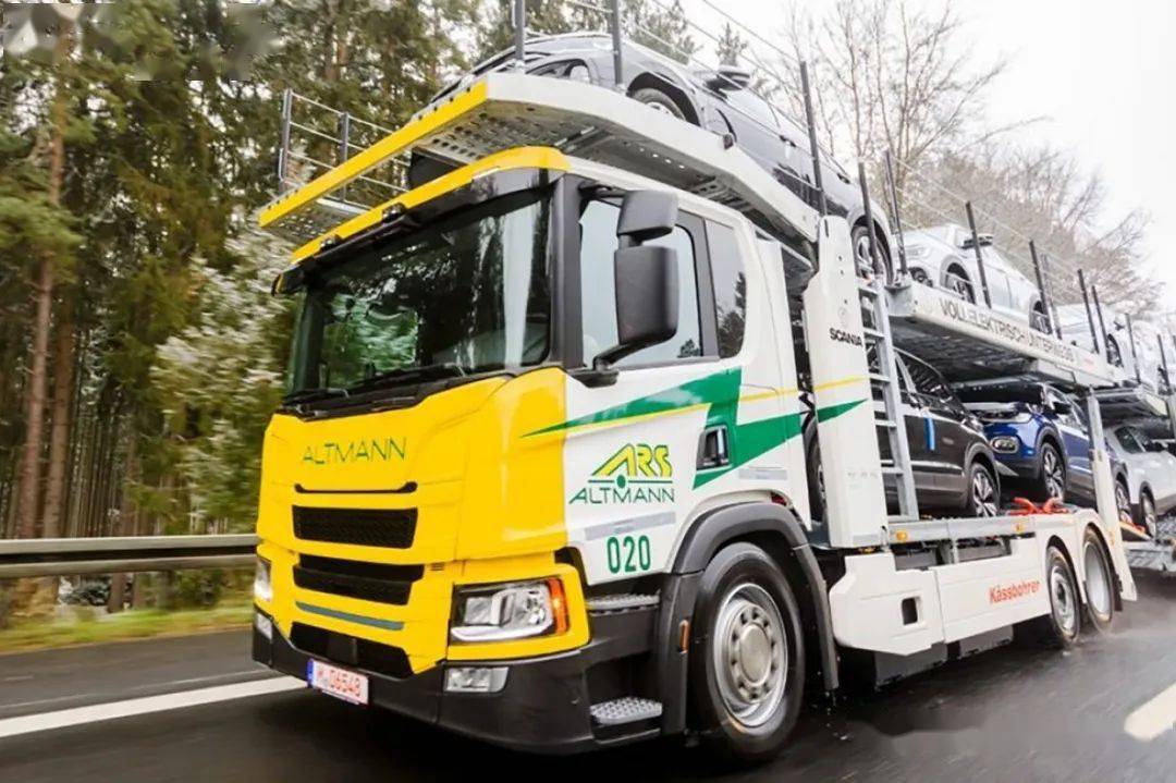 凯斯鲍尔上装 斯堪尼亚推出首款纯电轿运车_搜狐汽车_搜狐网