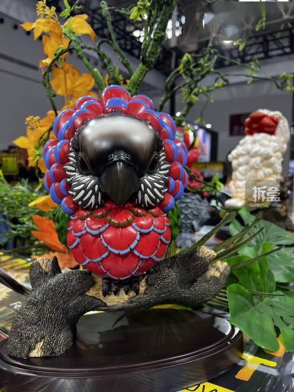 cg鹦鹉工作室 plus版群鹦荟萃 鹉鹦69丹巴原创鸟类手办_官方_限量