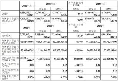 深圳市洲明科技股份有限公司2022年度陈述摘要