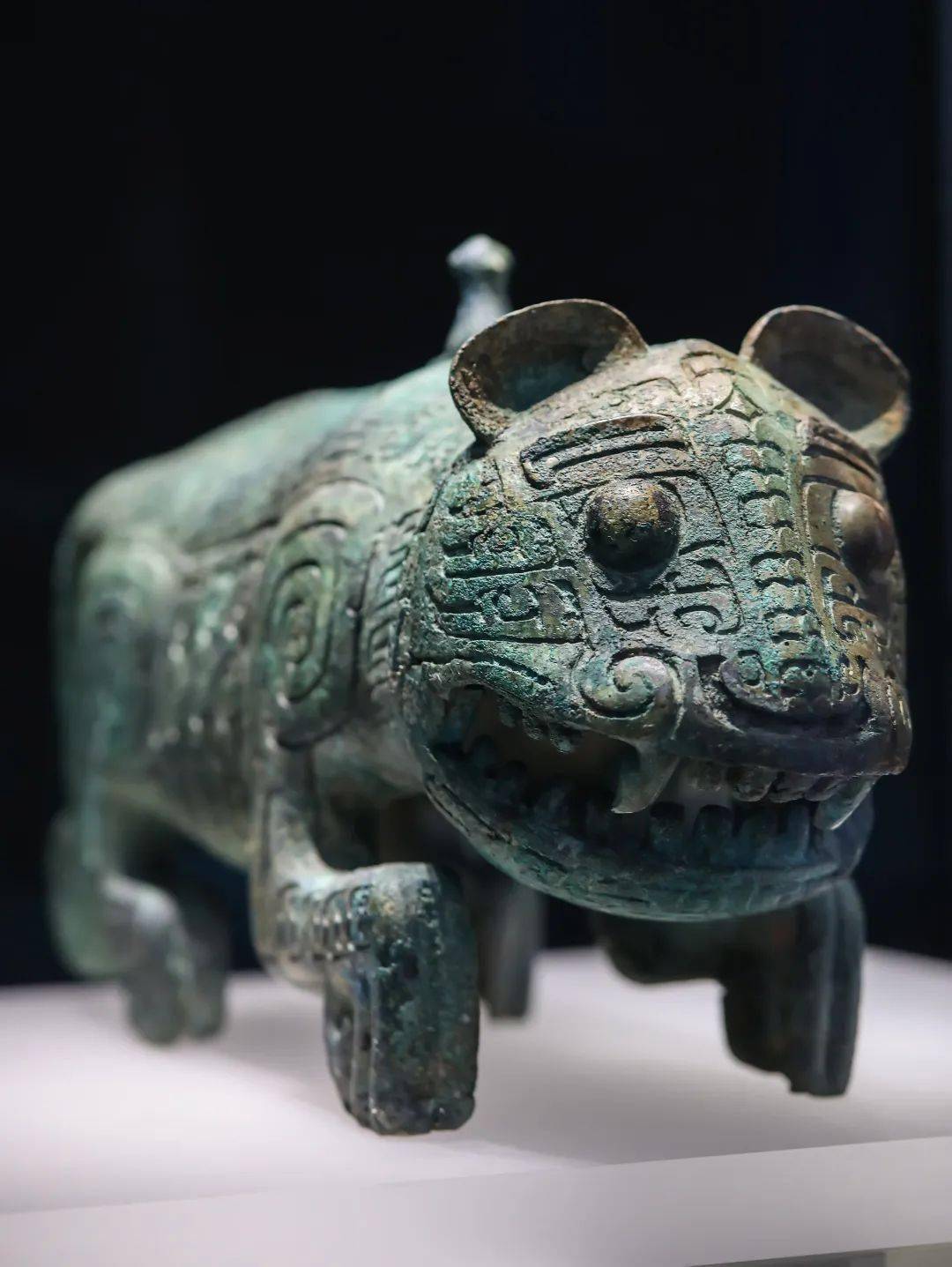 江博文创丨尝宝计划进行中,青铜虎小饼干已出炉!_双尾_文物_江西
