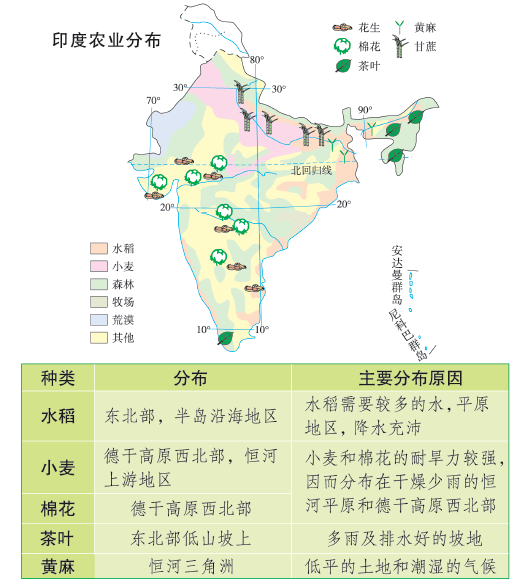 ①优势:耕地面积广阔;水热充足;地形和气候多样,利于多种经营;土壤