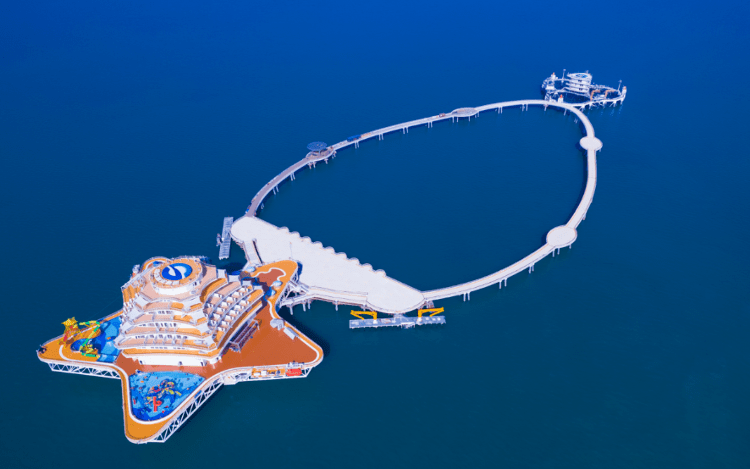 行走黄渤海丨烟台海滨最璀璨的"海星"项链——耕海1号_海洋_发展_项目