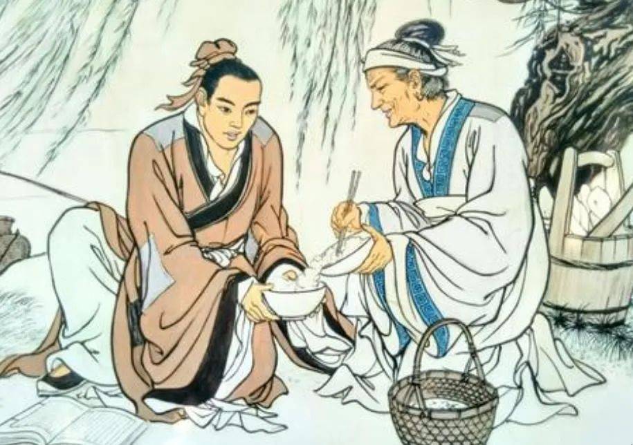 【诚信宣传教育】诚信小故事:韩信报恩_老大娘_什么_年轻人