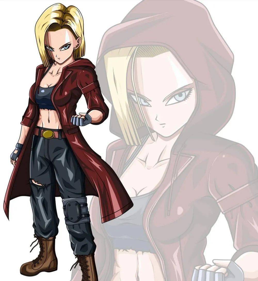 七龙珠壁纸 | 18号与布玛_手游_区域