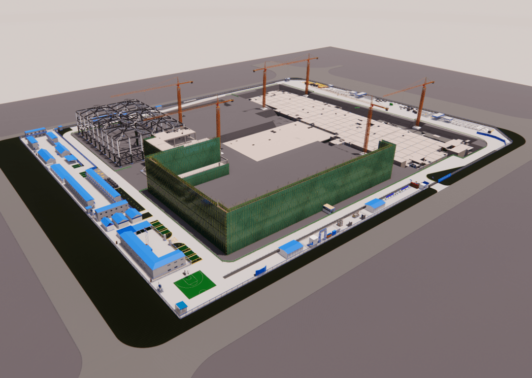 【交築·品質城市】bim技術助力呼倫貝爾國際會展中心高效建造_施工