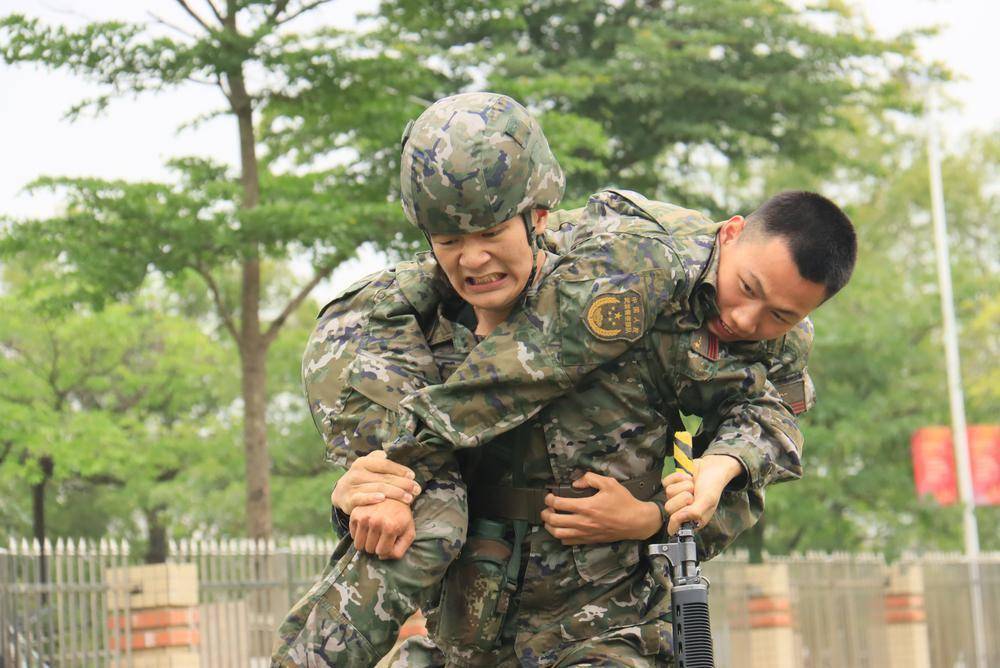 热血!武警惠州支队举办第五届军人运动会