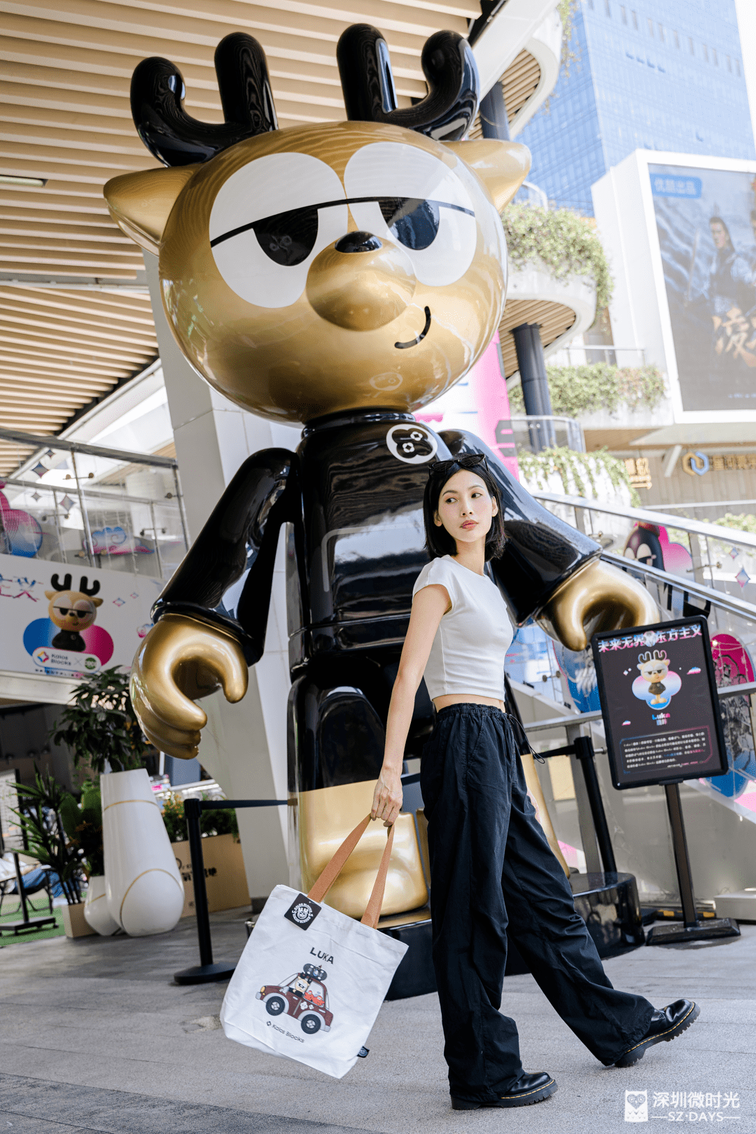 策展人luka不仅帅气空降,还带着(m&mz) 梅梅子和(hibo)喜宝一举成为了