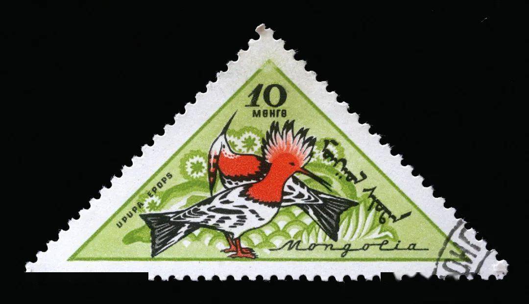 蒙古国发行的戴胜邮票冬去百"胜"归俄罗斯的观鸟发烧友兼鸟类摄影师格