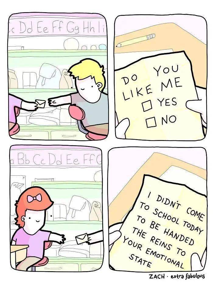 漫画|英语冷笑话,看完不用开空调啦