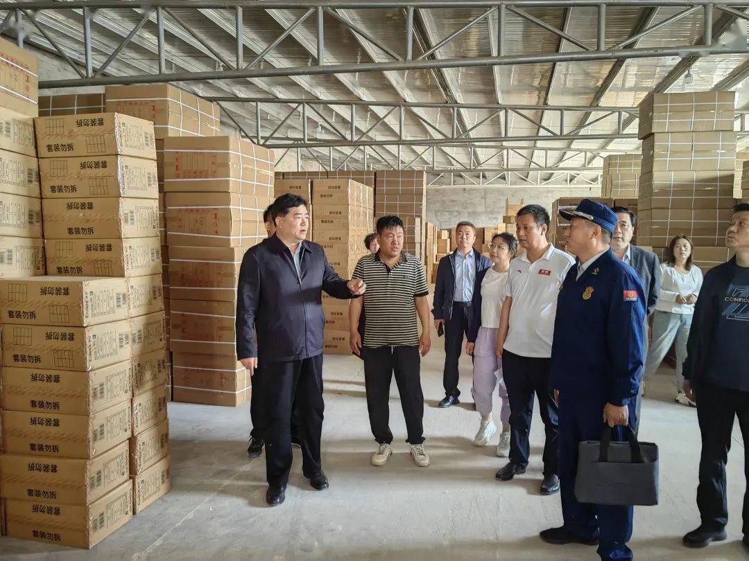 赵现科督导调研五一期间企业安全生产工作