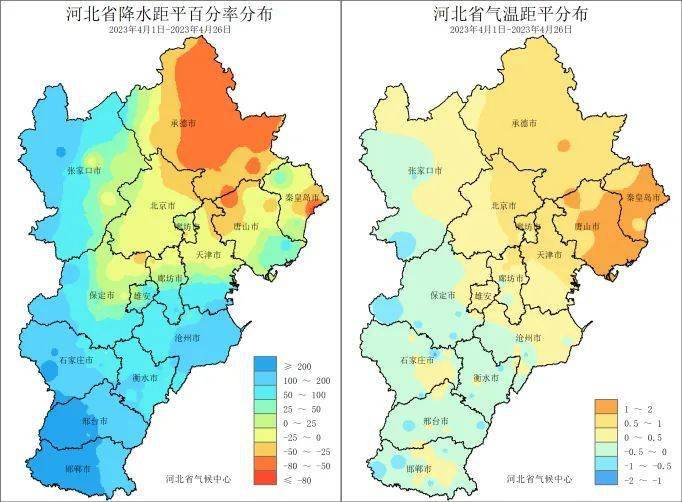 河北省2023年5月气候趋势预测