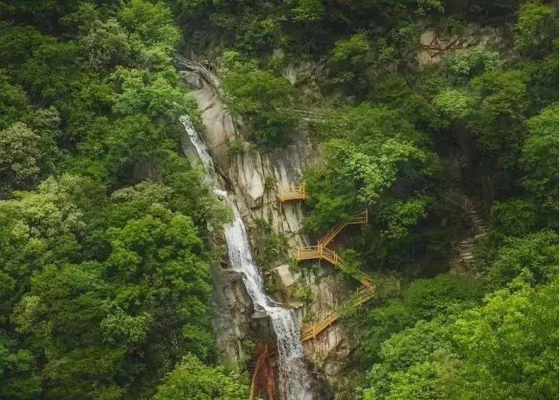 五月,走进河南平顶山画眉谷,感受山水仙境_景区_中原_畅游
