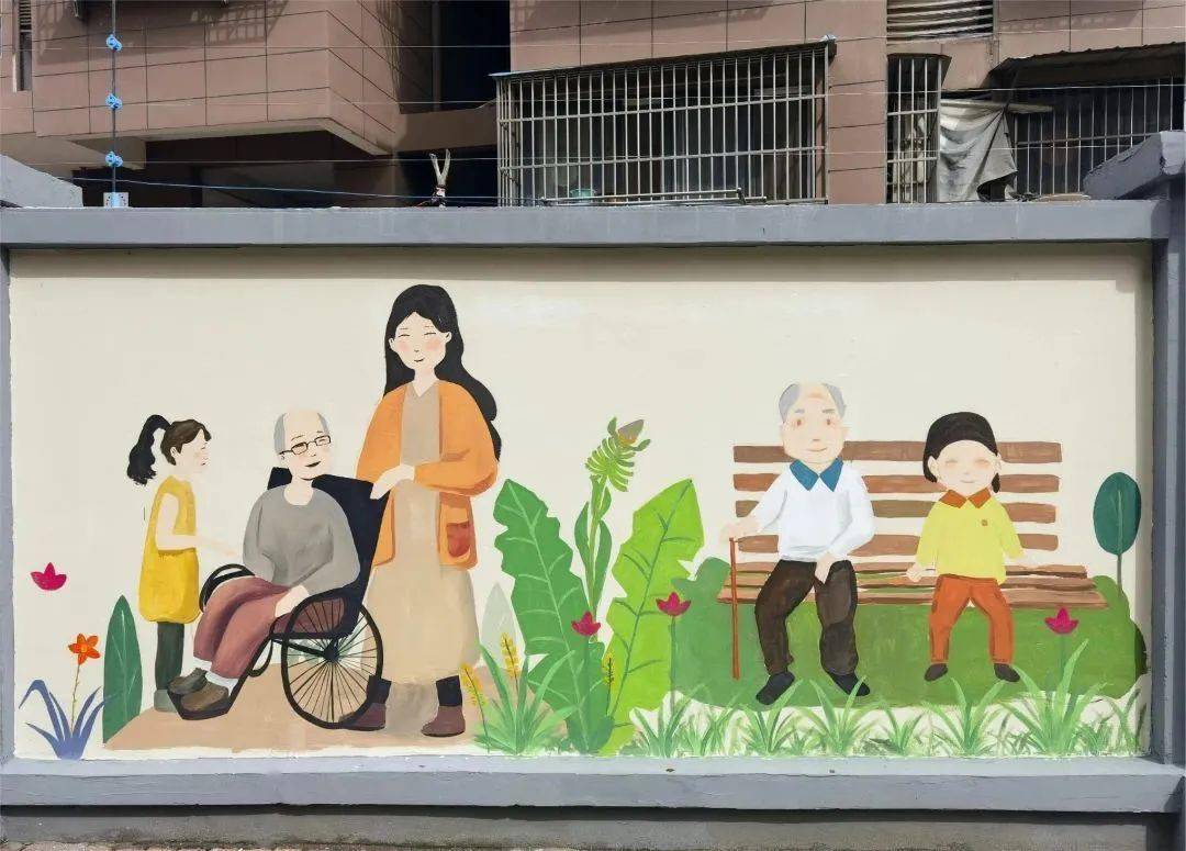 【暖民心 见行动】绘出小区"文艺范",提升居民幸福感_社区_文化_双垅