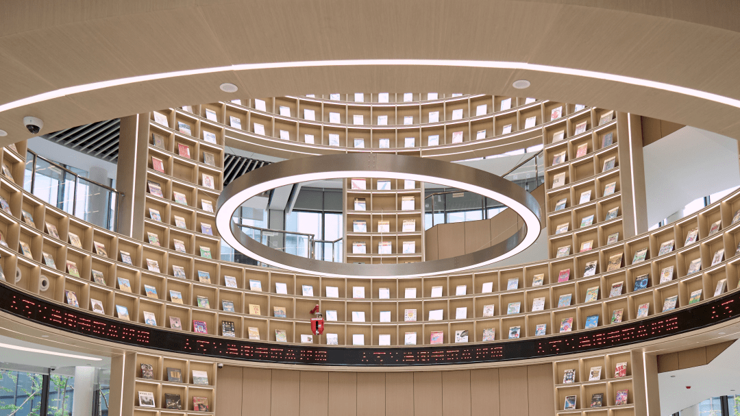 上海又多了一座好看的图书馆_阅览室_环形_江川