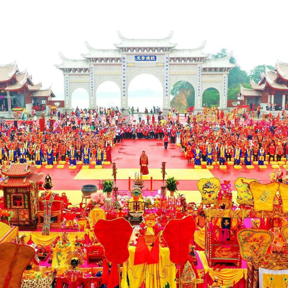 活动纪念妈祖诞辰1063周年贤良港天后祖祠隆重举行(农历癸卯年三月