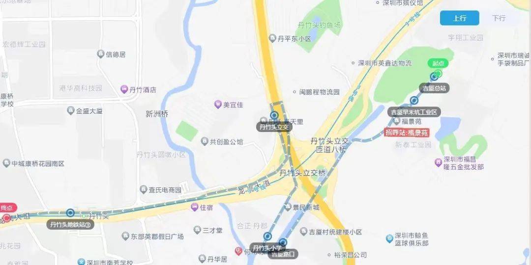 直达地铁站→_社区_吉厦_线路
