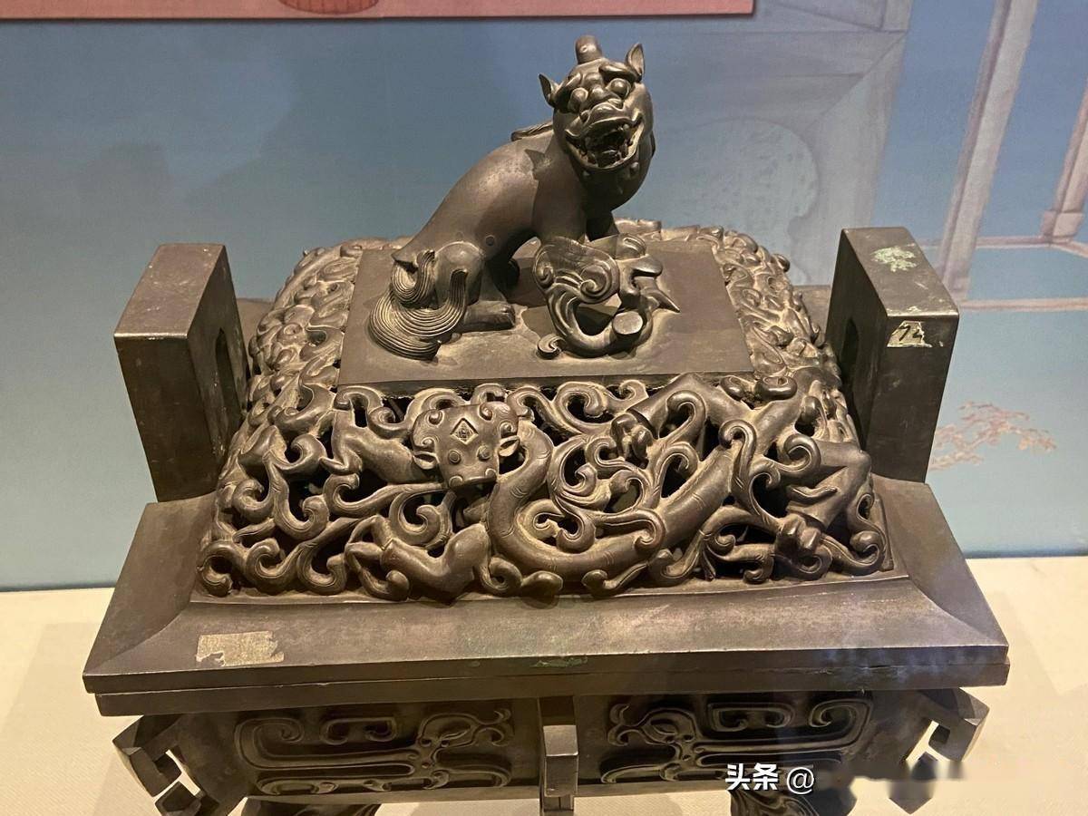 沈阳故宫:"红袖添香夜读书"必不可少的道具_宣德炉_香炉_清宫