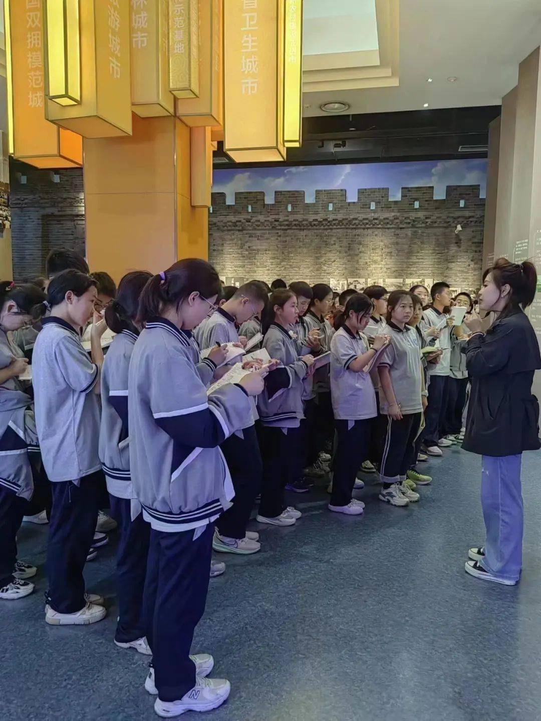 永济市实验中学开展"追寻历史足迹,探寻蒲坂文化"研学活动_家乡_责任