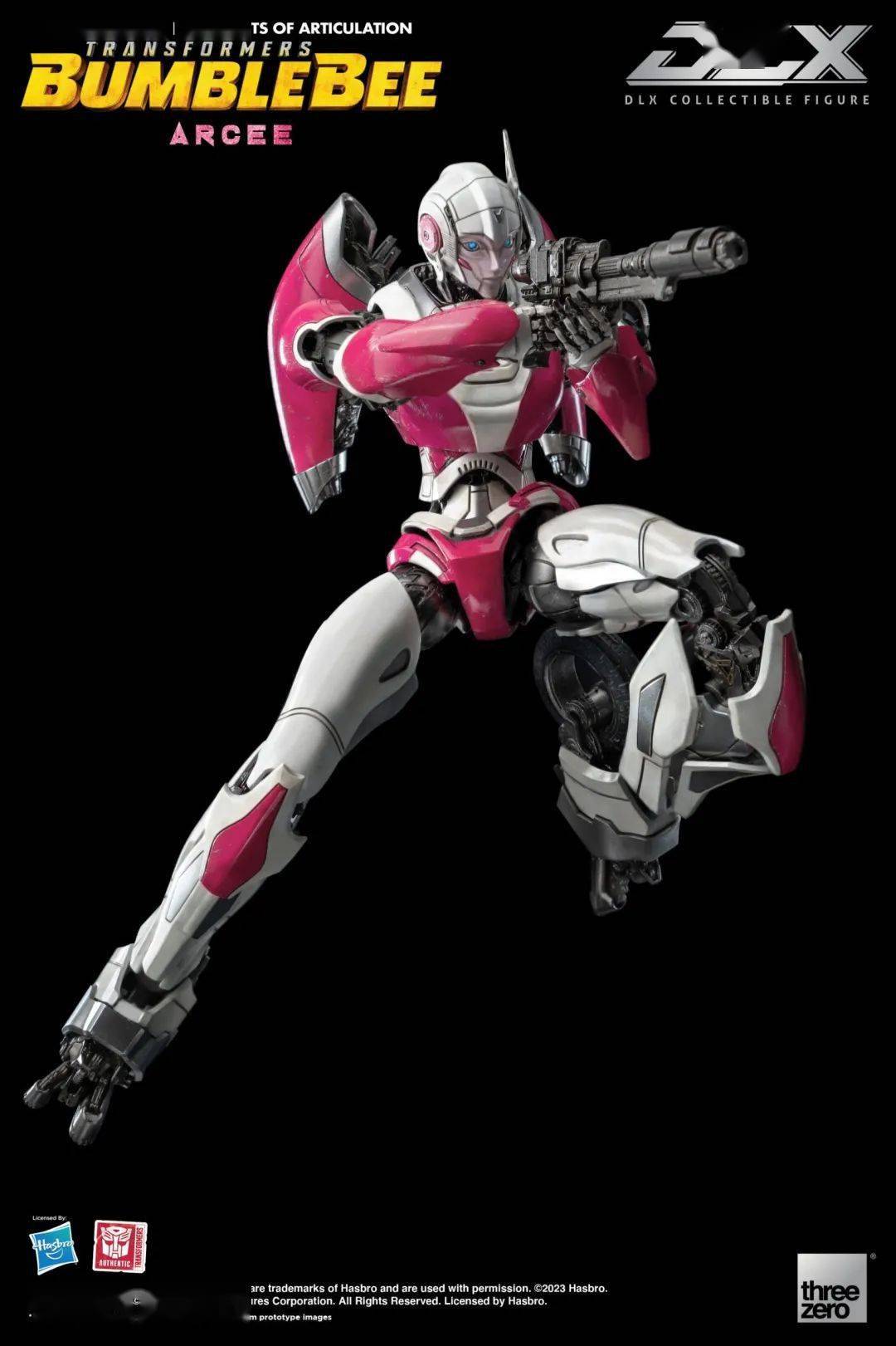 ​新品预定~ threezero 3a 8寸 变形金刚外传大黄蜂 dlx阿尔茜 3z