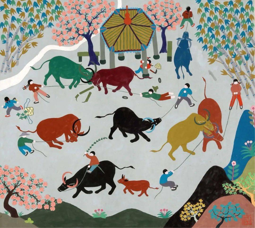 【农民画韵】"强国有我 画里有情"——金山农民画作品系列展(十二)