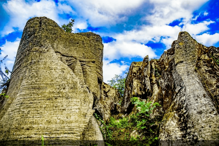 利川团堡镇高岩村惊现壮观大石林_陈小林_地方_天井