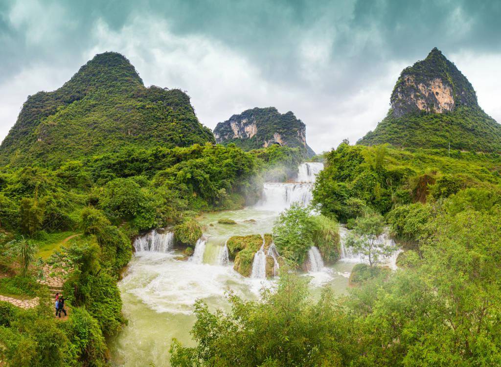 流水奇观——瀑布_中国_视觉_断层