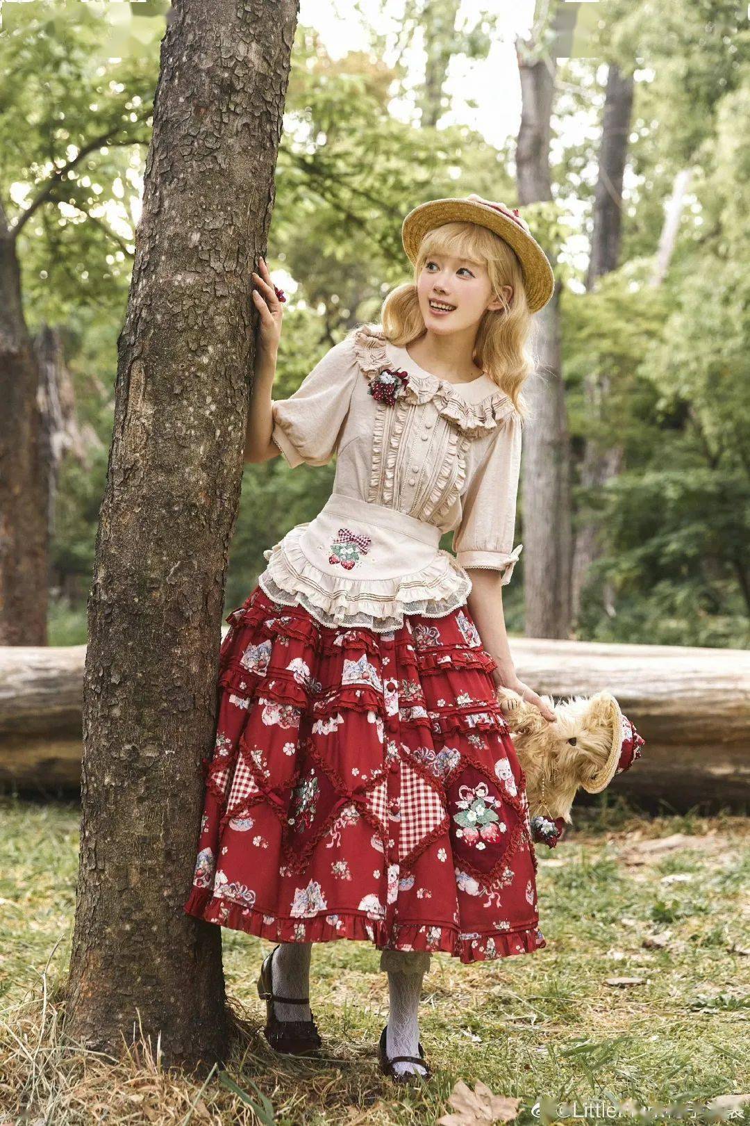 穿上这些田园风lolita,与5月的繁花一起绽放!_by_状态_少女