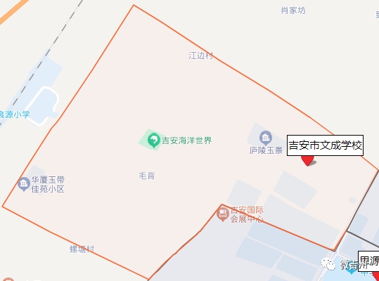 2023年吉州區學區分佈圖來了!_小學_吉安市_初中