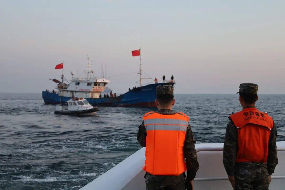 海警北海分局圆满完成海洋伏季休渔第一次海上统一执法行动