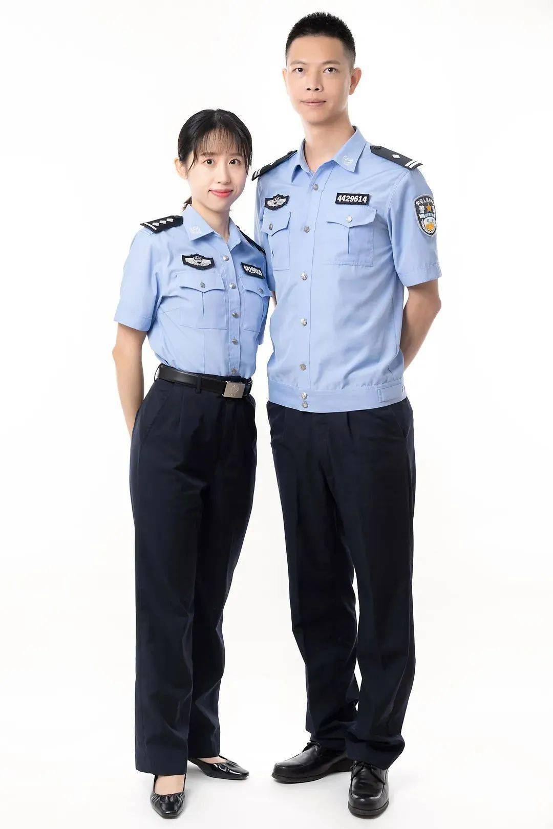 这身藏蓝警服,是我们最美的"情侣装".
