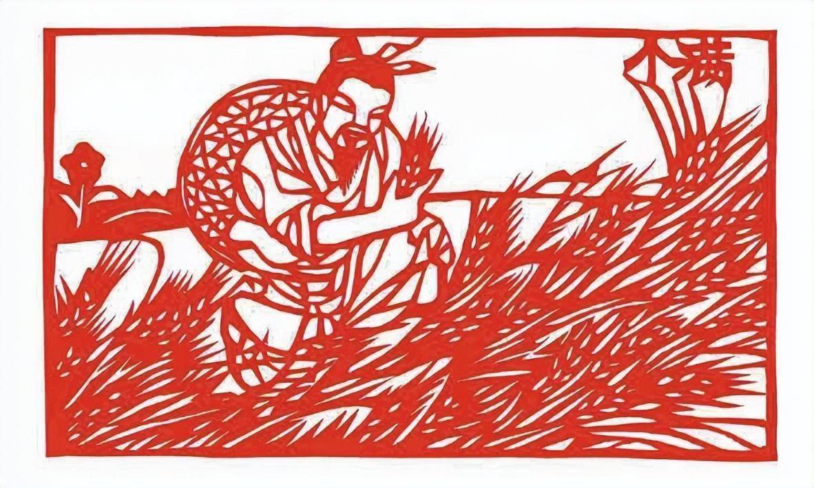 烟台剪纸代表性传承人栾萃华作品.