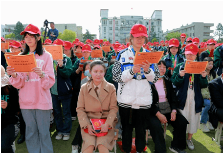 新洲四中这场"成人礼",超燃!_成人暨_高三_青春