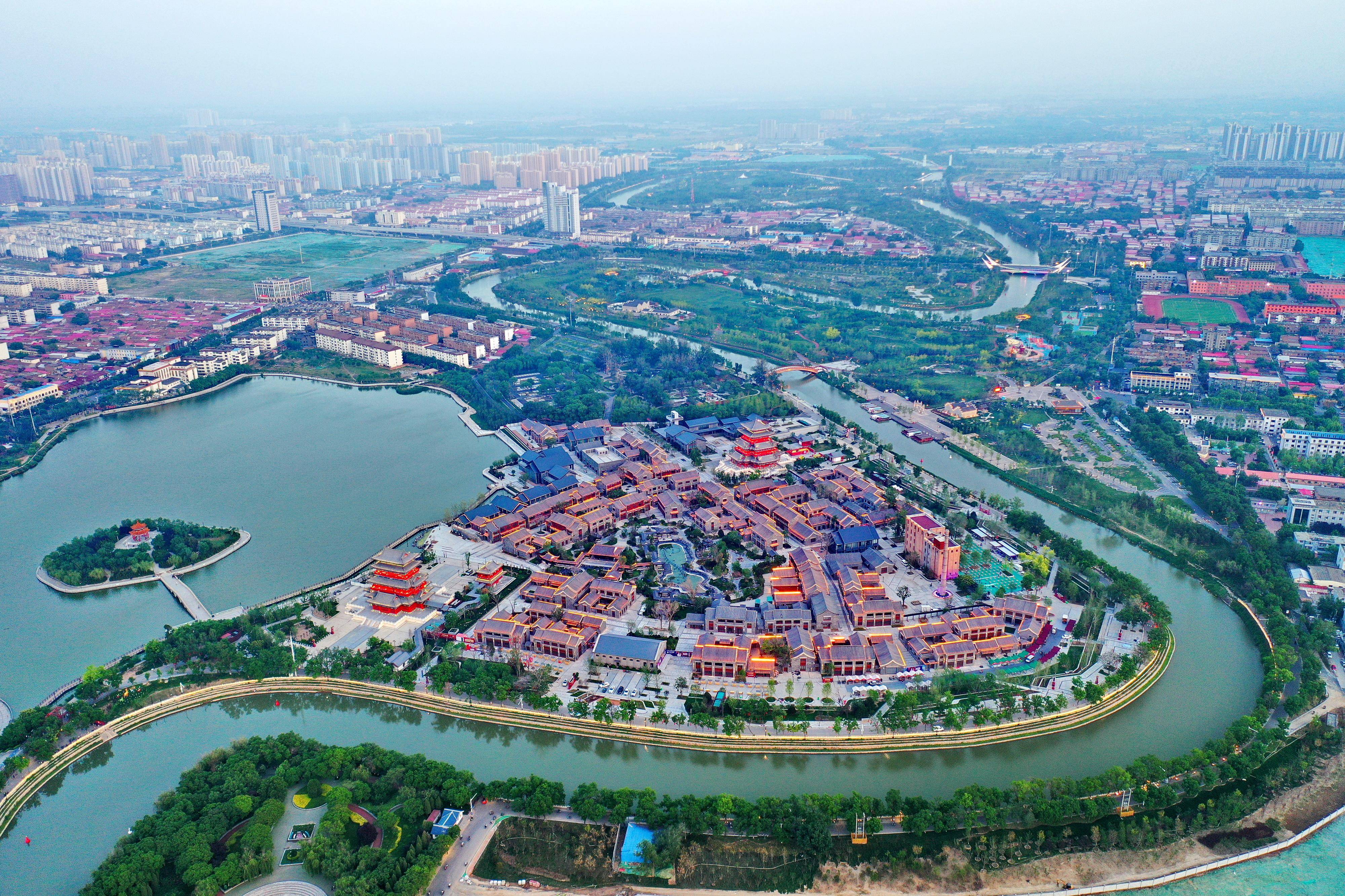 沧州运河景观带四期图片