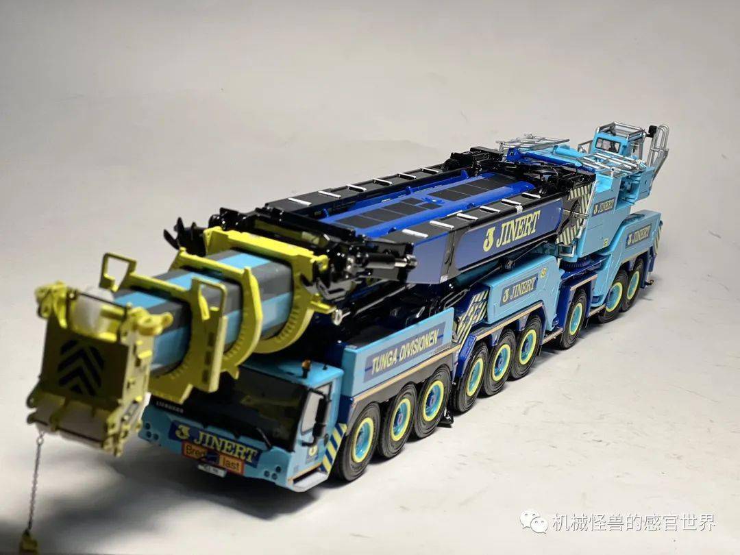 wsi | 久违的吊车模型,1:50 利勃海尔 ltm1750 瑞典 jinert_搜狐汽车