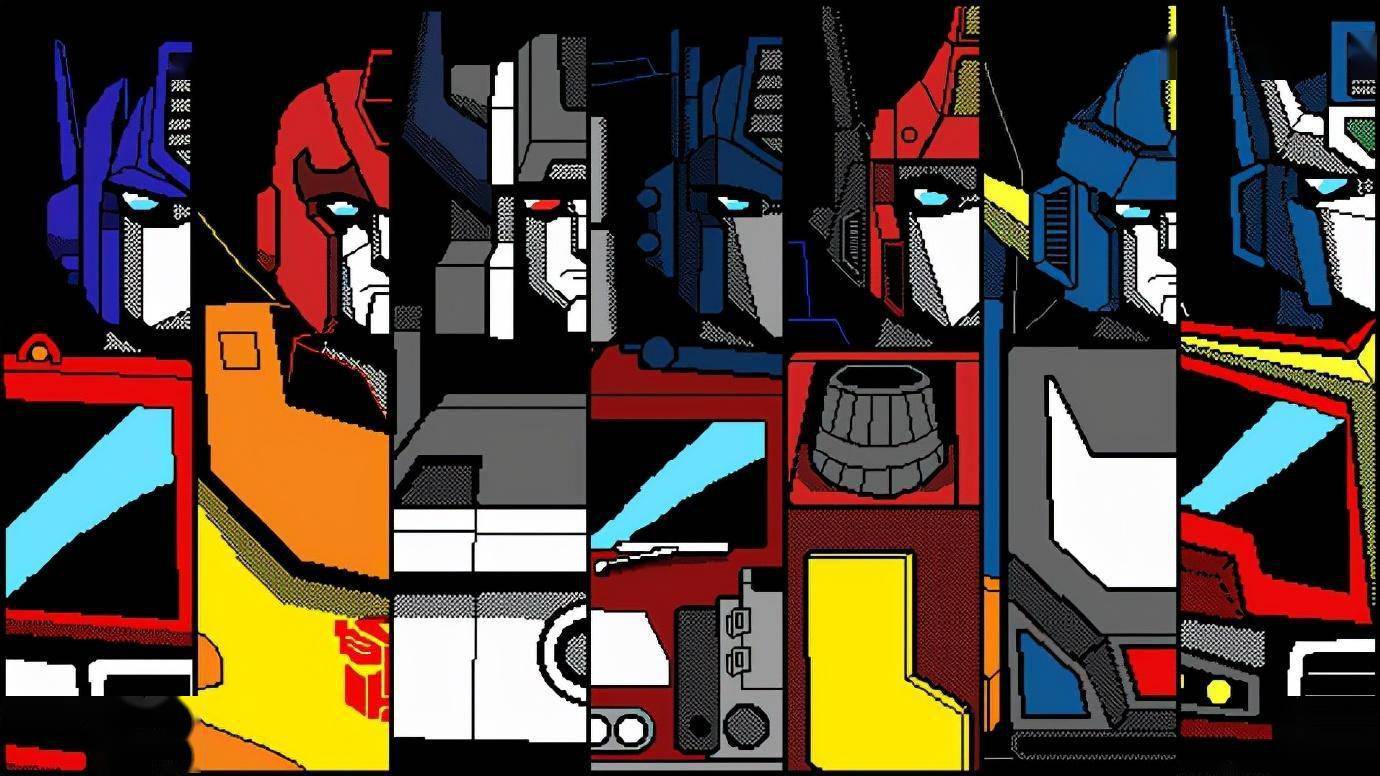 变形金刚g1时代汽车人霸天虎历代领袖插画,大家喜欢哪对?