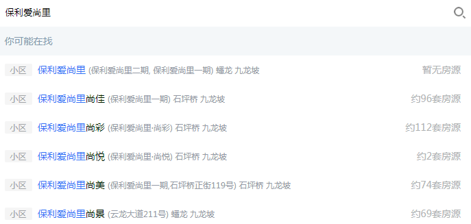 重庆主城各区二手房挂牌量排名bsport体育单盘最高近1700套10年才能卖完(图7)