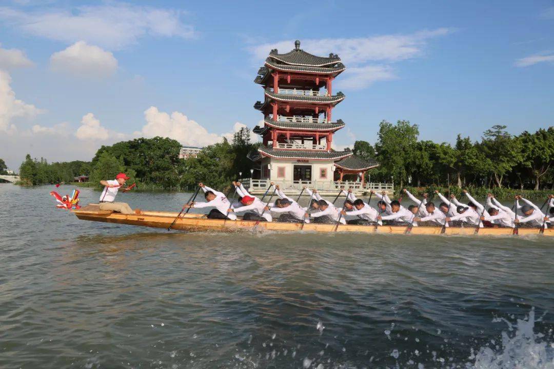 麻涌龙舟健儿起桡集训_训练_节奏_东莞