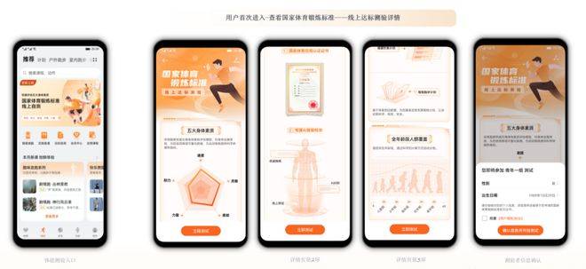 国家体育锻炼标准线上自测平芒果体育台上线华为运动健康App(图1)