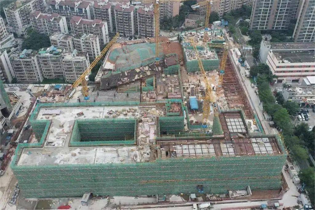 图源:中建三局深圳深圳市艺术高中民治学校就是我们去年介绍过的龙华