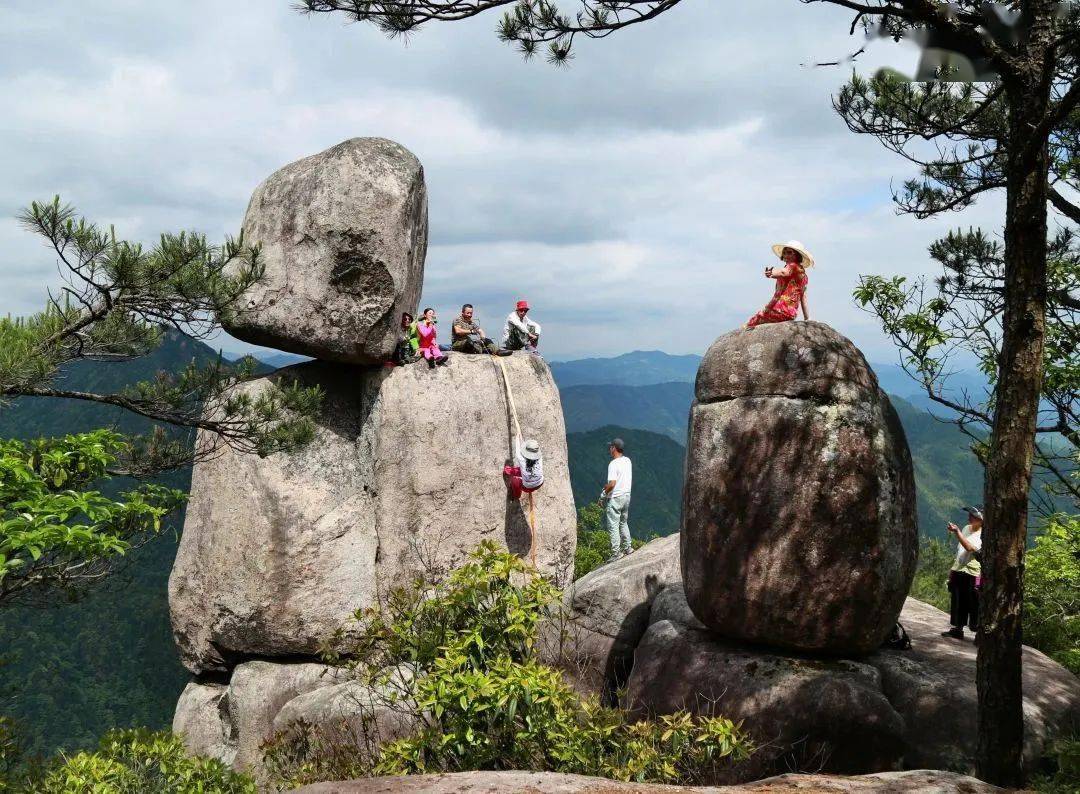 大裂谷,小黃山.縉雲徒步路線攻略上新啦!_山脊_山大_海拔