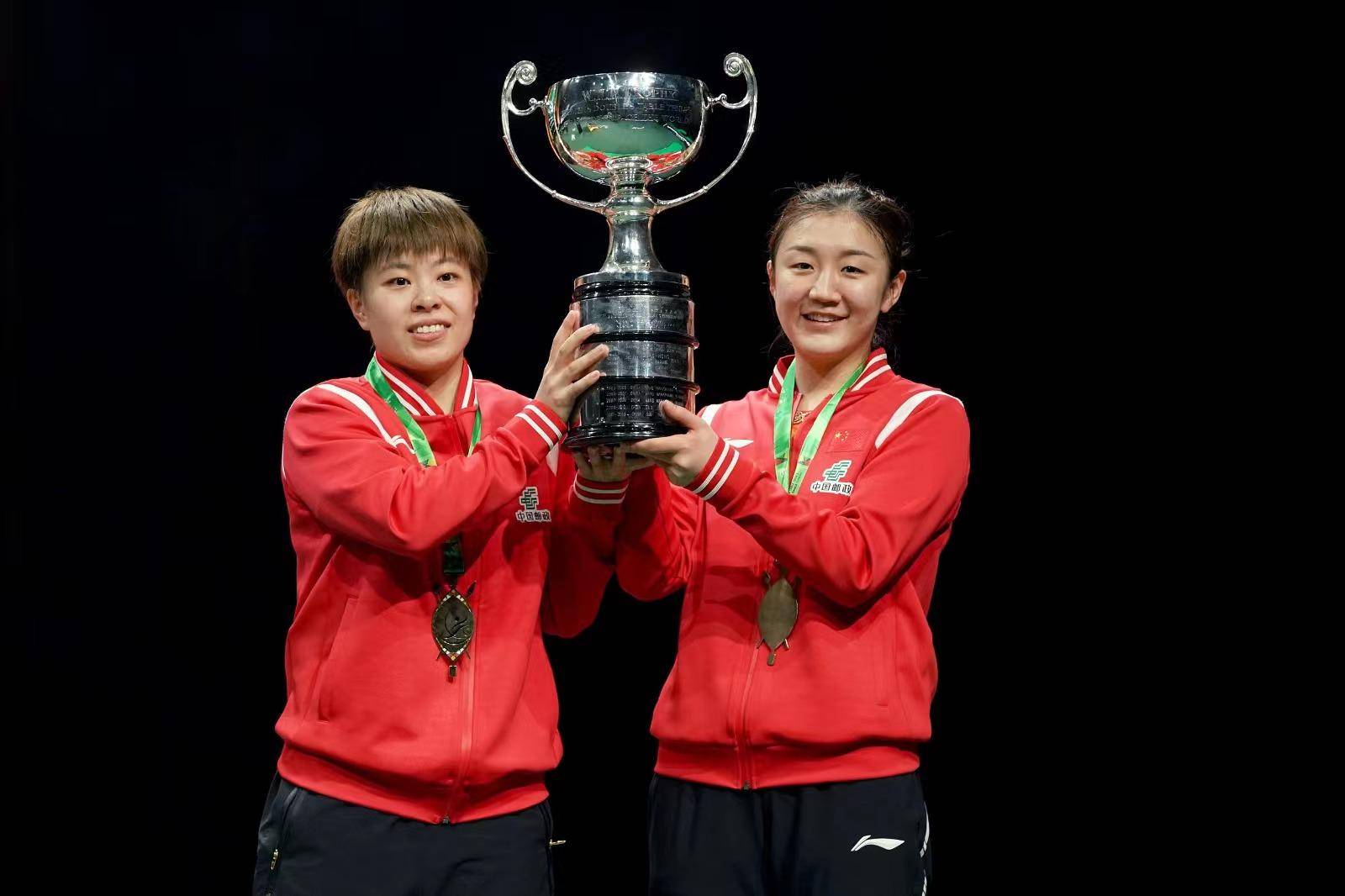 世乒赛女团决赛：中国3-2逆转日本夺冠 孙颖莎独得两分_PP视频体育频道