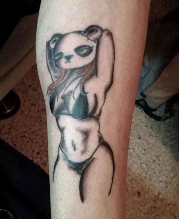 这就是熊猫纹身背后的理念,老外爱死了这一套.
