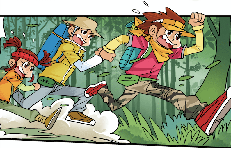 全班争着看的探险漫画,一起揭秘野人真面目呀_徐小克_知识_故事