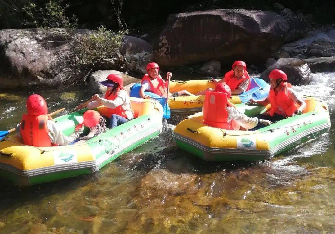 宝纛河岳西大峡谷漂流6月3日开漂啦!